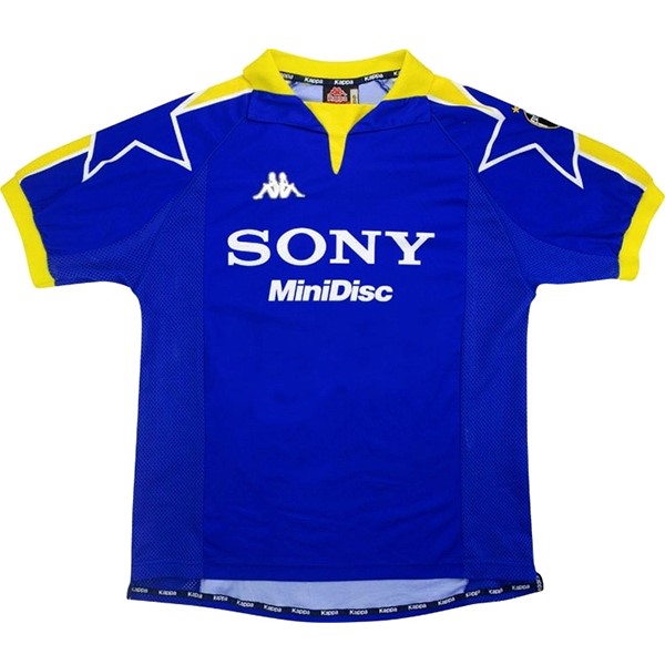 Camiseta Juventus Tercera equipo Retro 1997 1998 Azul